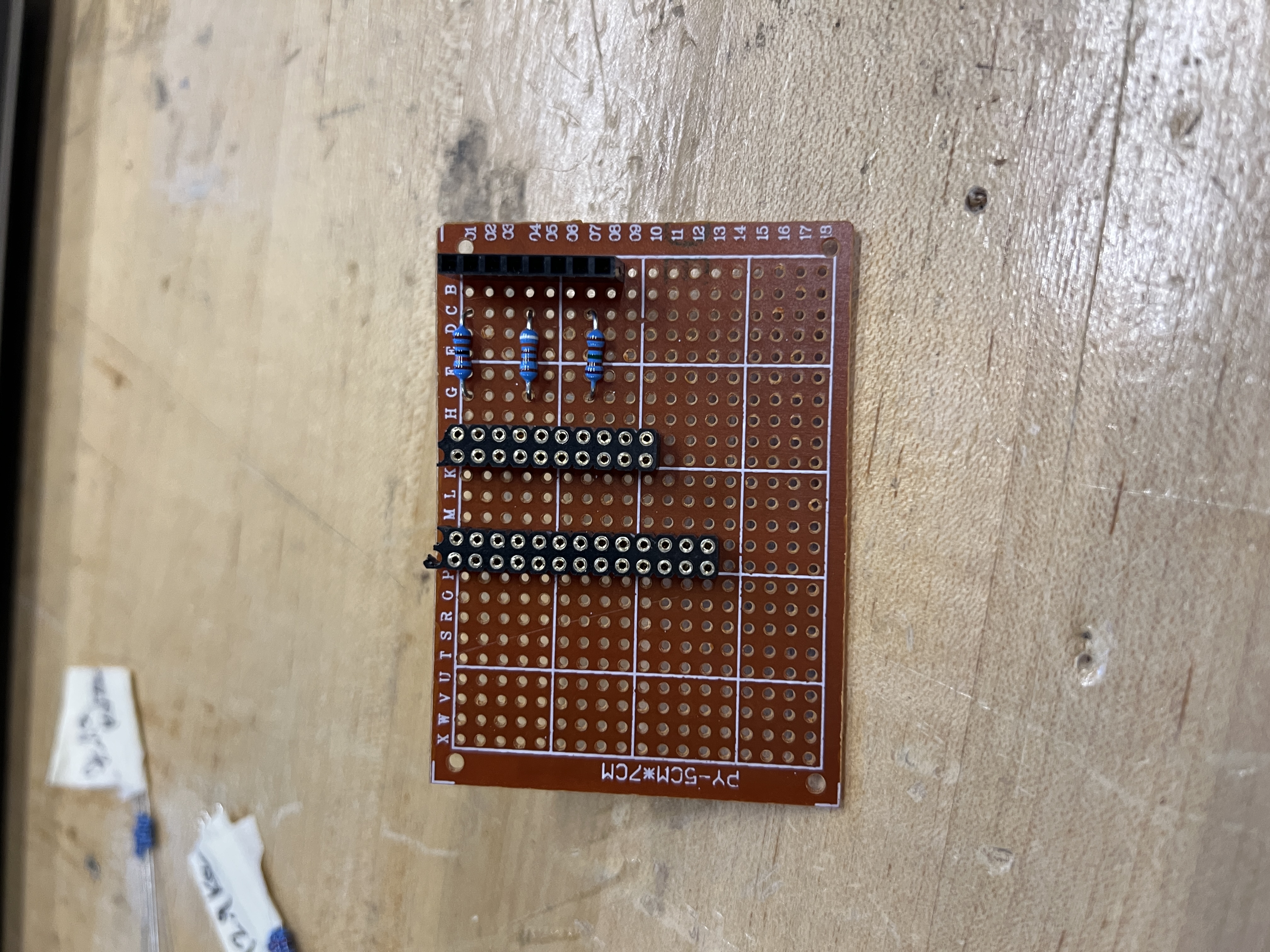 Perforated Circuit Board